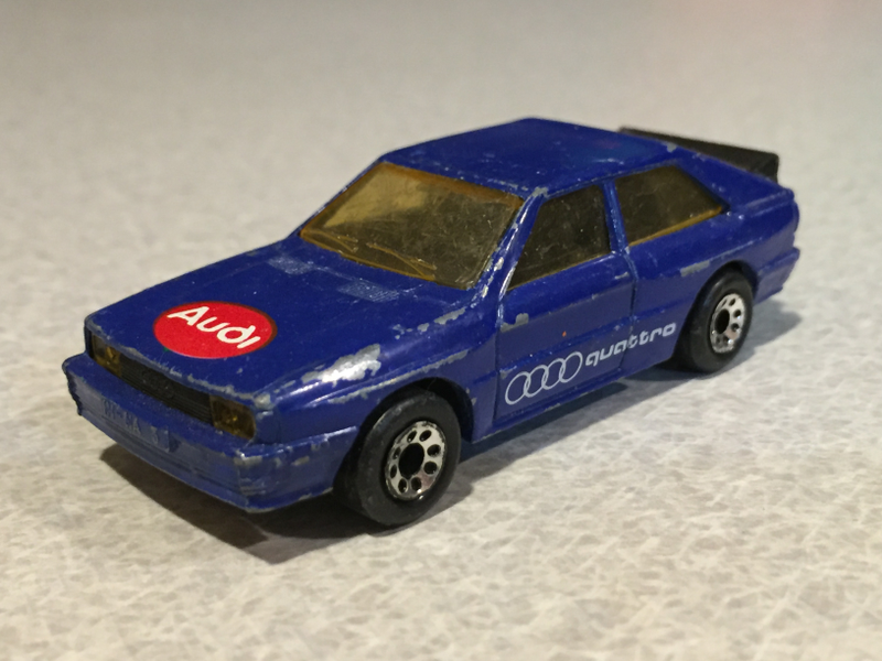 I’ve always wanted this Matchbox Ur-Quattro casting.